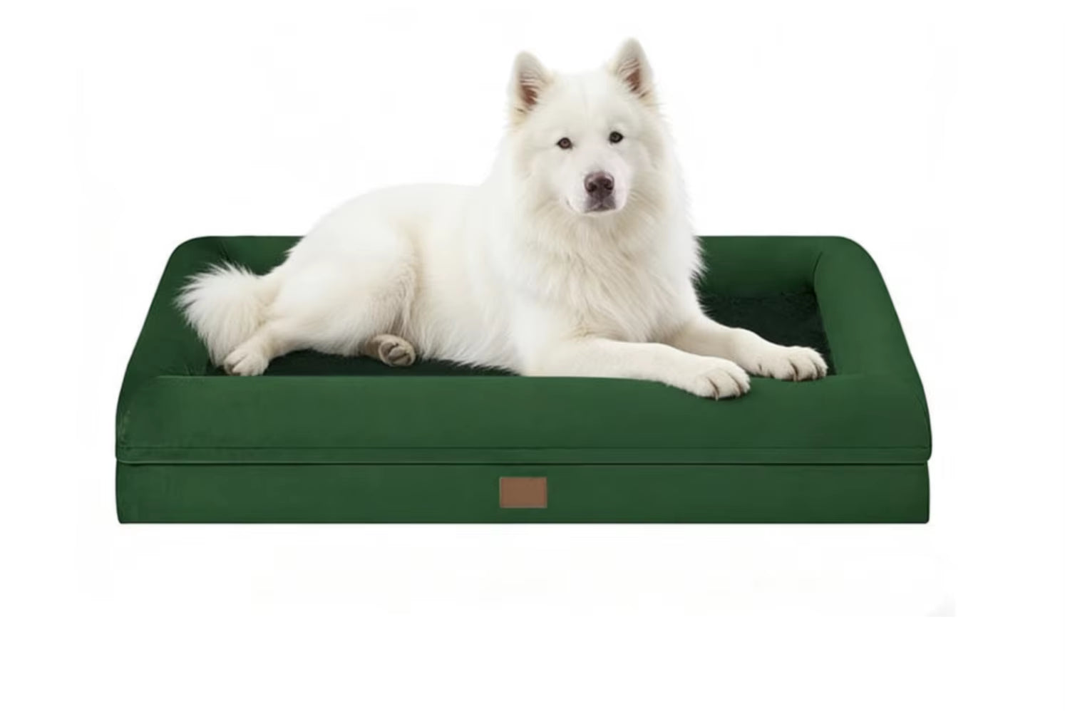 Modern Luxury Orthopedic Dog Sofa Bed Plush Memory Foam with Removable Washable Cover for Small Dogs Cats
